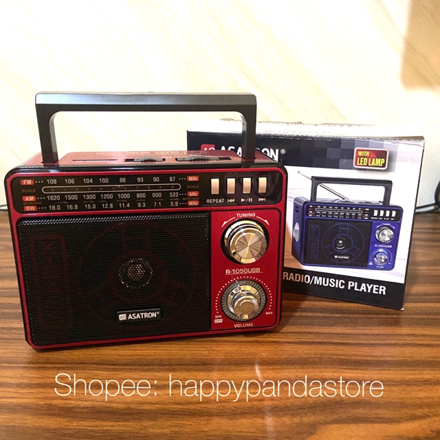 Radio Asatron AM FM R-1050USB