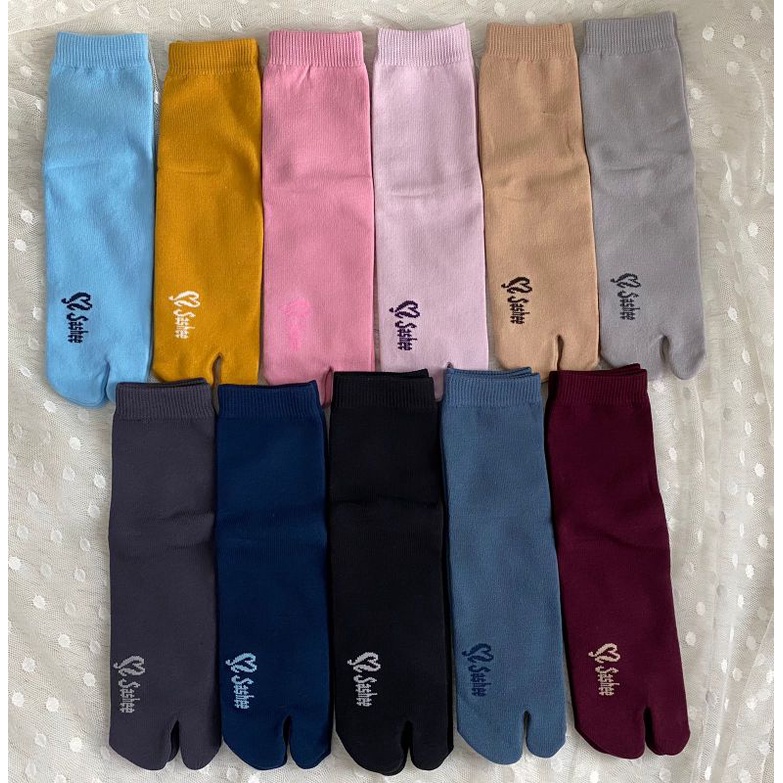 Kaos Kaki Sashee Jempol Polos Anak Warna | Jempol Polos Anak Sashee