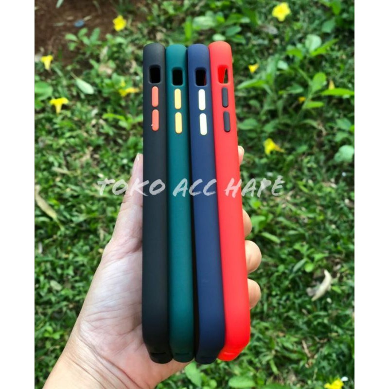 IPHONE X/XS FUZE SLIM CASE ANTI CRACK MACARONE DOVE/MATTE TRANSPARAN