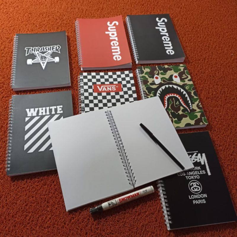 

NOTEBOOK BUKU CATATAN HYPEBEAST UKURAN A5