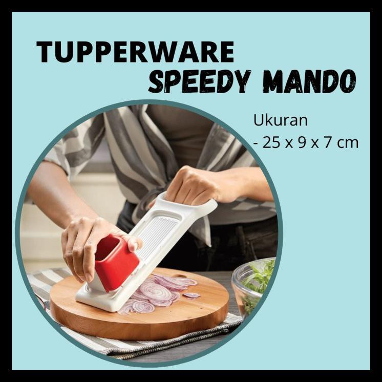 Ready Tupperware Speedy Mando/ Pisau Bawang / Pengiris Bawang Rh-005 Aksesoris Dapur