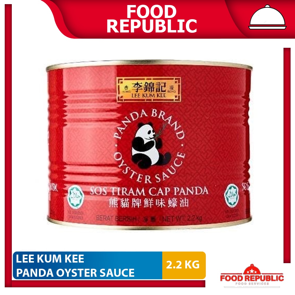 Lee Kum Kee Oyster Sauce 2.2kg Saus Tiram Cap Panda Halal Chinese Food