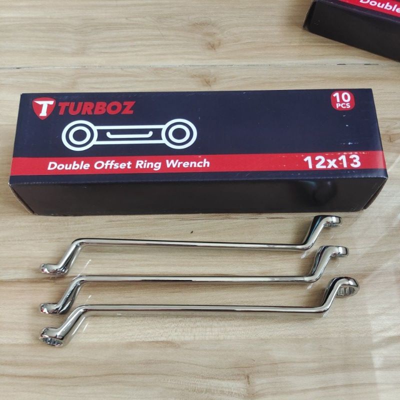 TURBOZ kunci ring 12x13 / double offset ring wrench 12x13 turboz