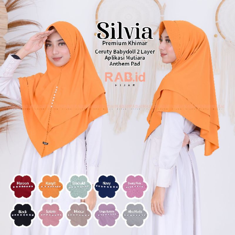 Silvia Premium Khimar by RAB Hijab