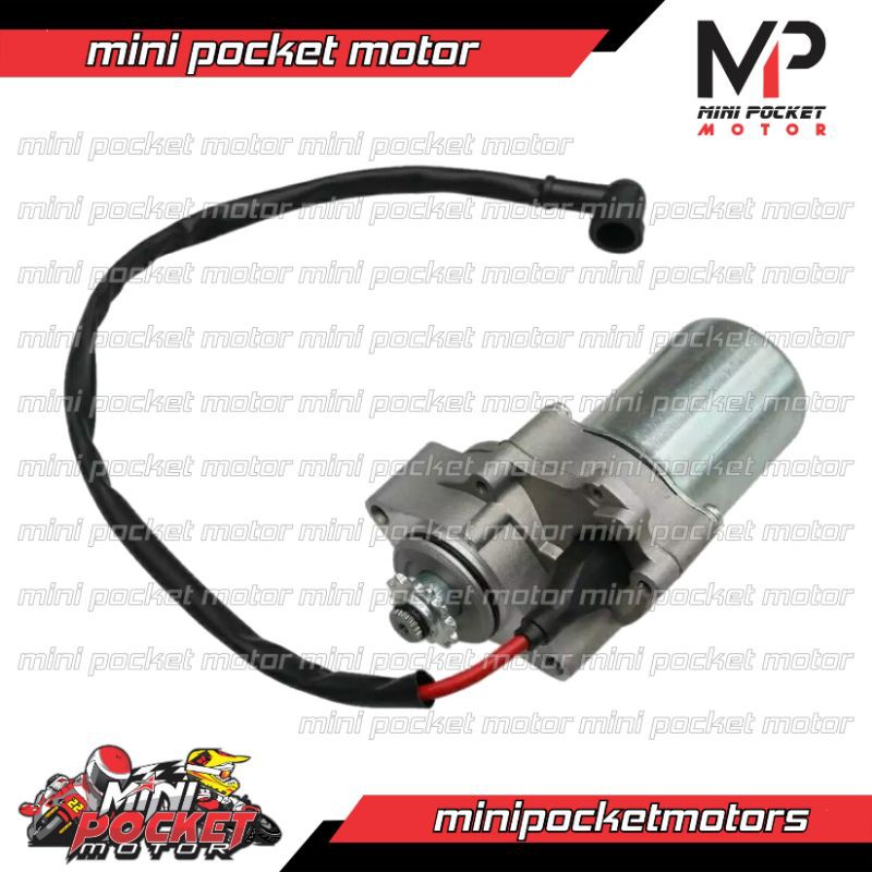 Dinamo Starter BAWAH Engine Mesin 4Tak 50cc sampai 125cc Universal 2 Lubang Baut