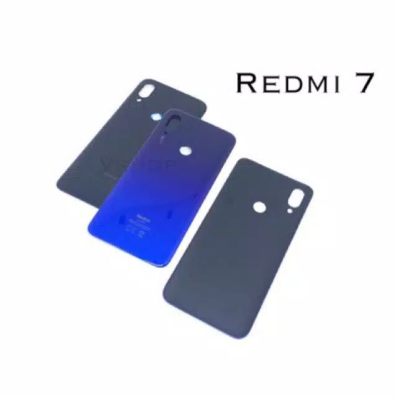 BACKDOOR BACK COVER KESING CASING HOUSING XIAOMI REDMI 7 TUTUP BELAKANG ORIGINAL