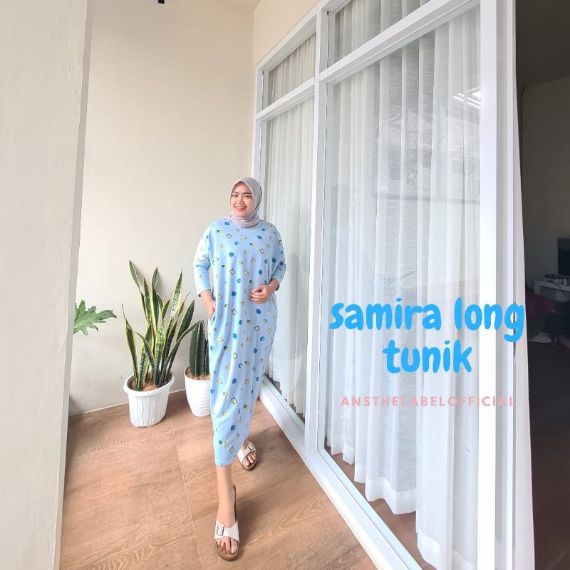 GAMIS FASHION SAMIRA TUNIK GAMIS KEREN BY ANSTHELABEL JAKARTA
