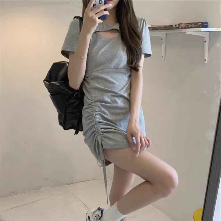 [Premium]Korean Basic Mini Dress 2488 (S/M/L)