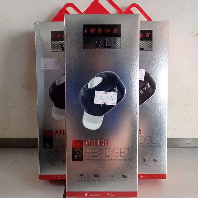 HEADSET BLUETOOTH INBOX VL