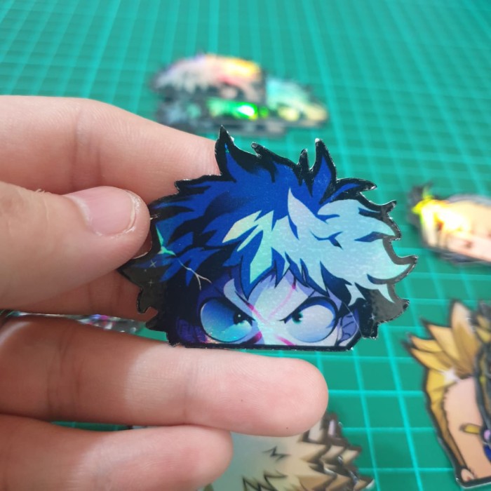 

Sticker Hologram Anime - PSH144 - Hero Academia - Izuku Midoriya