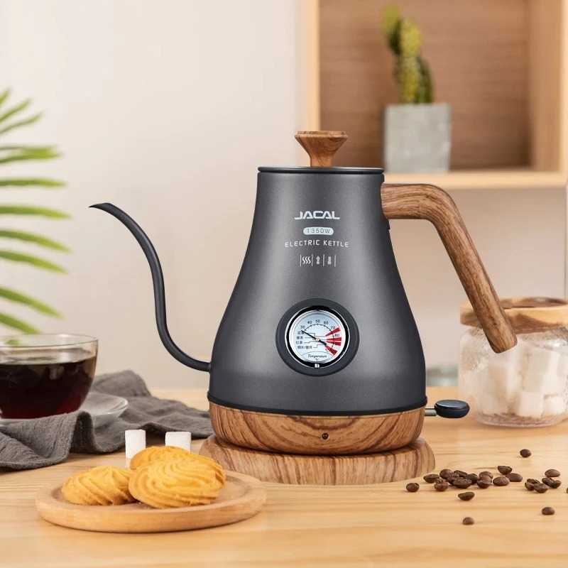 TD - DPR JACAL Teko Pemanas Air Electric Pot Warmer Gooseneck 1L 1350W - GL-205