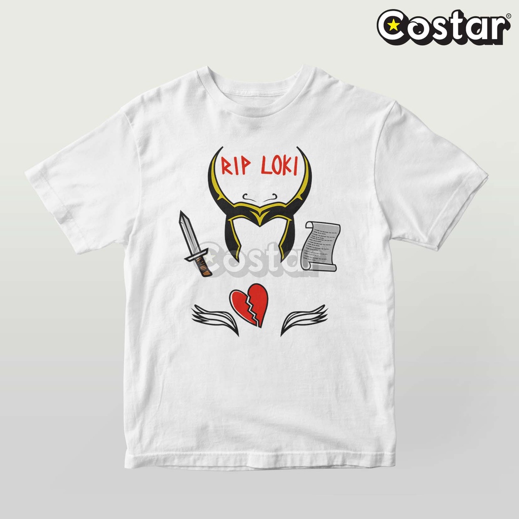 Kaos Rip Loki ThorsTattoo Bahan Combed Premium