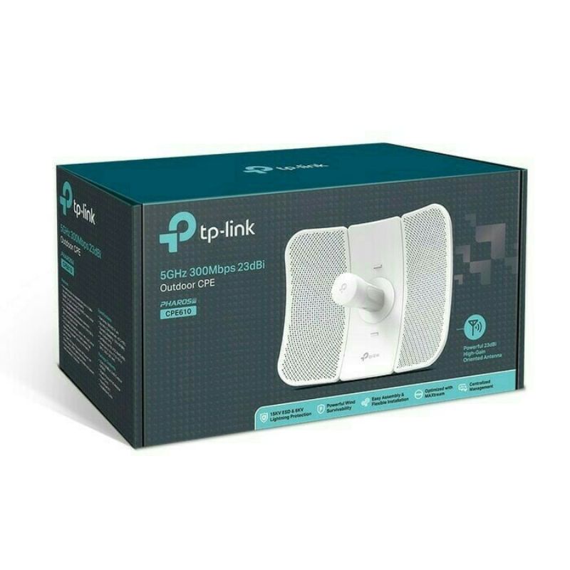 TP-LINK CPE CPE610 5GHz 300Mbps 23dBi Outdoor TP-LINK