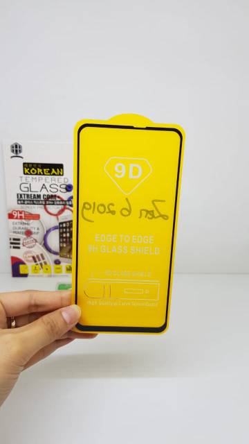 KOREAN Tempered Glass Zenfone 6 2019 6.4&quot; FULL SCREEN TG 5D Asus ZS630KL Asus 6z Ze FULL GLUE