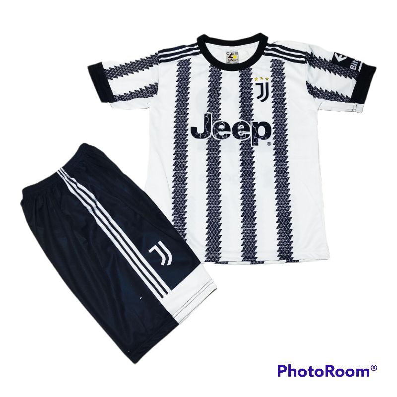 SETELAN JERSEY BOLA JUVENTUSS UMUR 5-12 THN/JERSEY BOLA ANAK ANAK