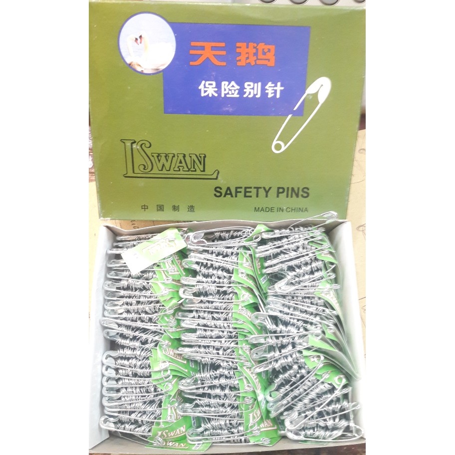 Peniti LSwan / Safety Pins Import Qualitas Bagus Merek LSWAN