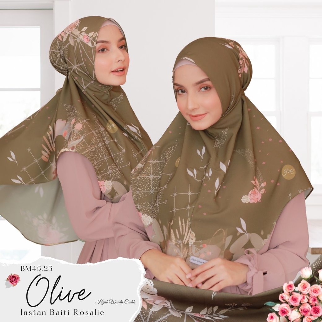 Hijabwanitacantik - Instan Baiti Rosalie Series | Hijab Instan | Jilbab Instan-8