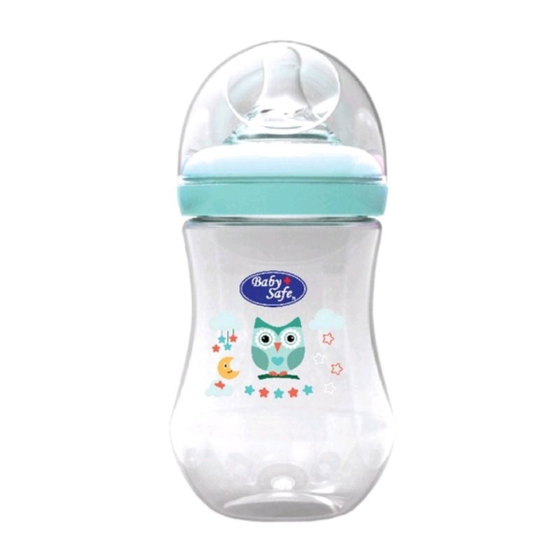 Baby Safe Wide Neck Bottle 250 ml Botol Susu Bayi (WN05)