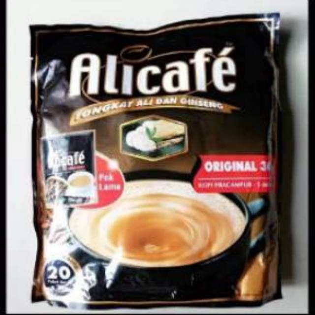 

Kopi alicafe ginseng 20 x 30gr