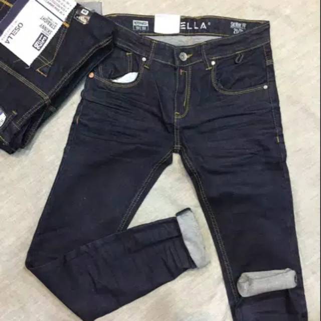 Celana osella original modern pria slim fit