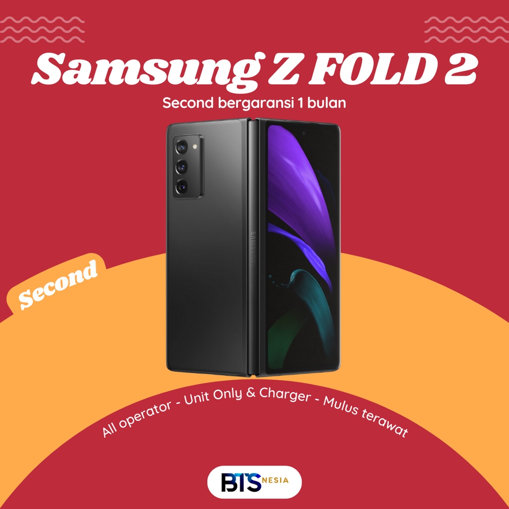 SAMSUNG GALAXY Z FOLD 2 12/256 GB SECOND MULUS TERAWAT