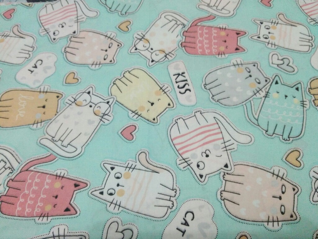 Kain Sprei Anak Murah Motif Cat Only You