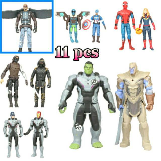 avengers endgame figurine set