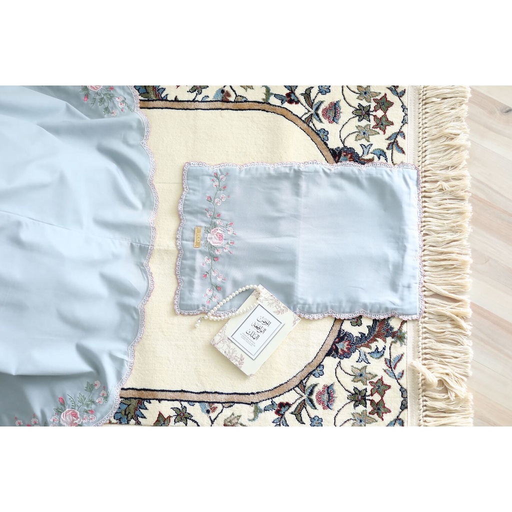 Mukena Rosabella Original Bordir Manual Rayon Viscose Premium khadijah Jumbo travelling