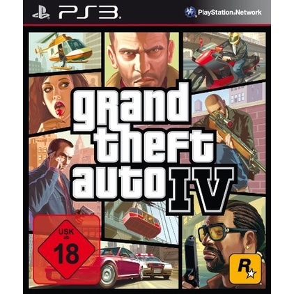 (READY) DVD Game PS3 CFW PKG Multiman HEN Grand Theft Auto IV GTA 4