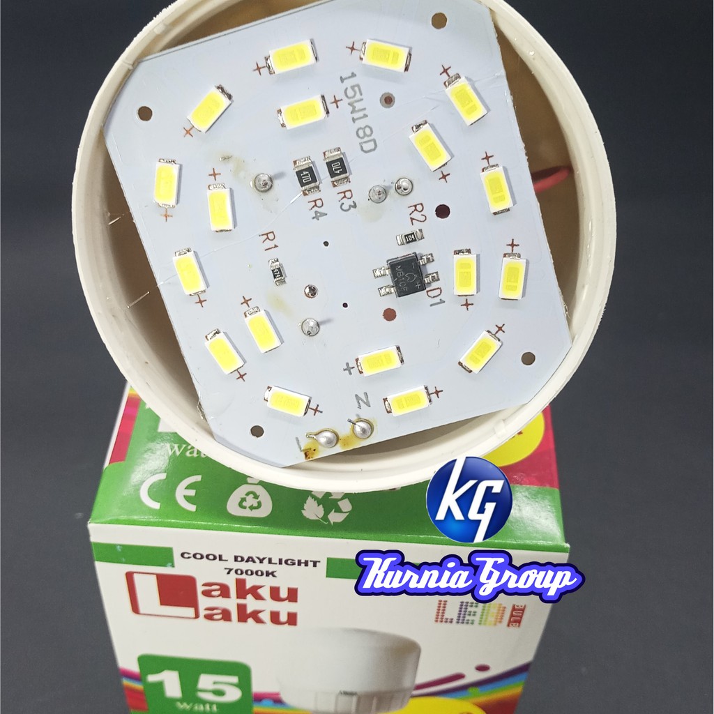 GROSIR LAMPU LED KAPSUL 15W PREMIUM TERMURAH BOHLAM LED CAPSULE BULB 15 WATT E27 NYALA PUTIH TERANG