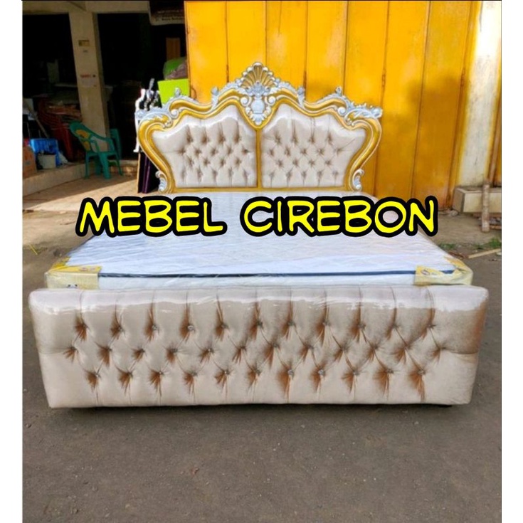 divan Kasur Divan ukiran divan Jepara 160x200 Termurah