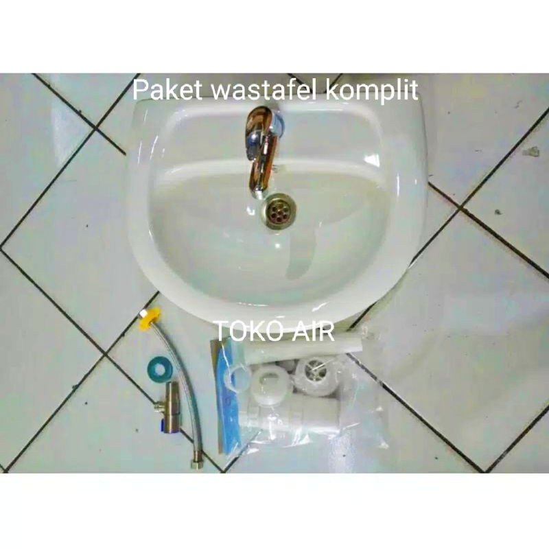 Paket wastafel lengkap