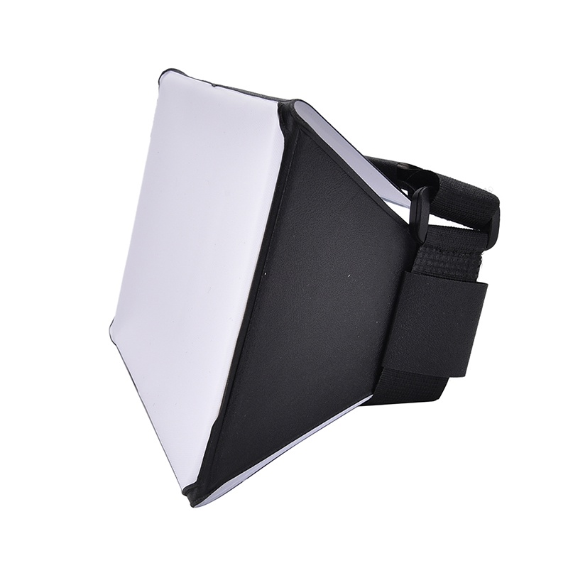 Softbox Diffuser Lampu Flash Portable 30x27cm Untuk Kamera Canon Nikon