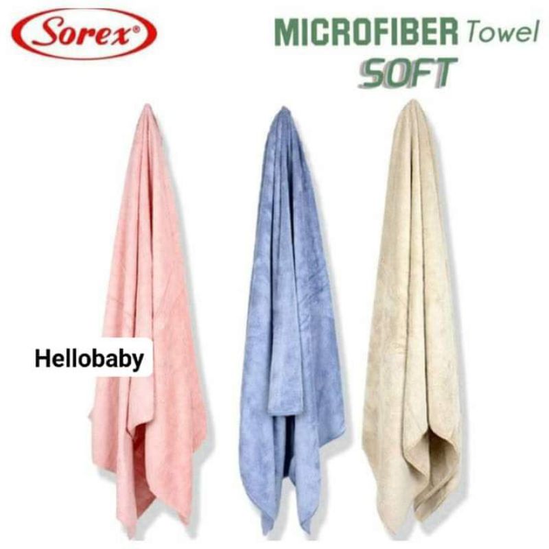 Handuk Sorex Microfiber Towel Soft