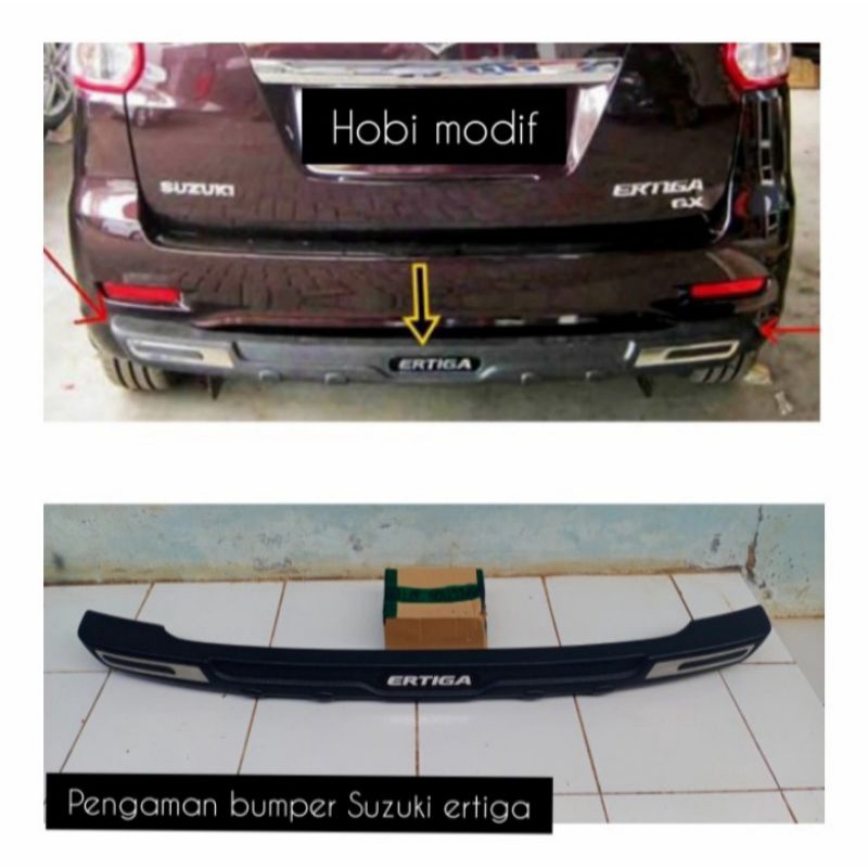 Pengaman bemper belakang ERTIGA LAMA-2017