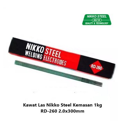 NIKKO STEEL Kawat Las RD-260 2x300 Nikko Steel 1kg