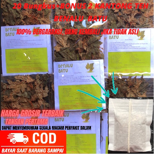 20 BUNGKUS BENALU BATU ASLI SULAWESI TENGAH||