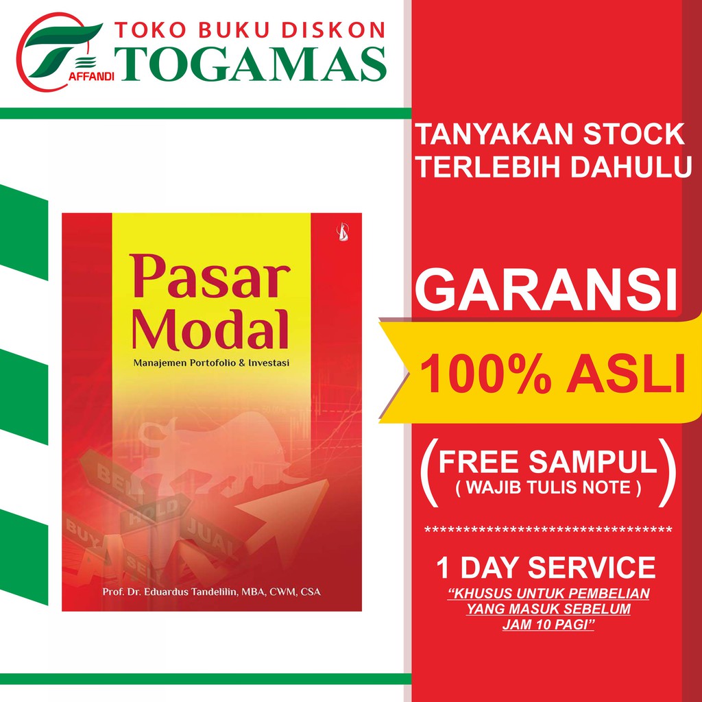 

PASAR MODAL (MANAJEMEN PORTOFOLIO & INVESTASI)