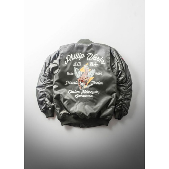 JAKET BOMBER PHILLIP WORKS AERO SPEED