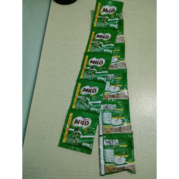 

MILO 22g / 1 Renceng isi @11 sachet / TOKOMALIK86