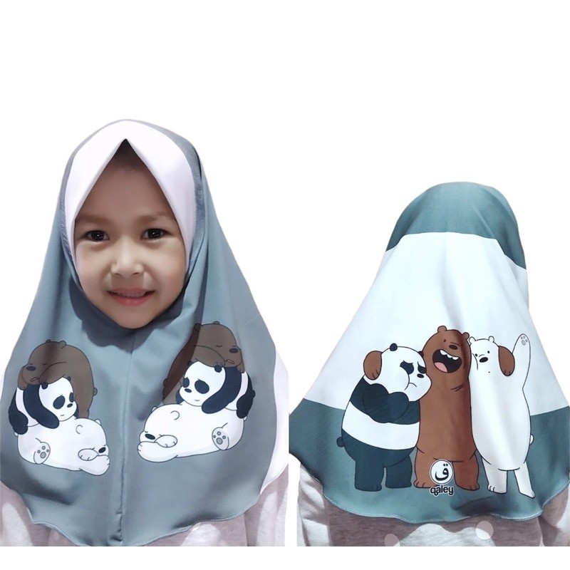 hijab instant motif we ware bear