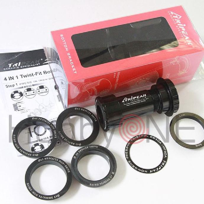 Tripeak 4 In 1 Bb30 Bb30A Pf30 Pf30A To Shimano Steel Bearing Bb