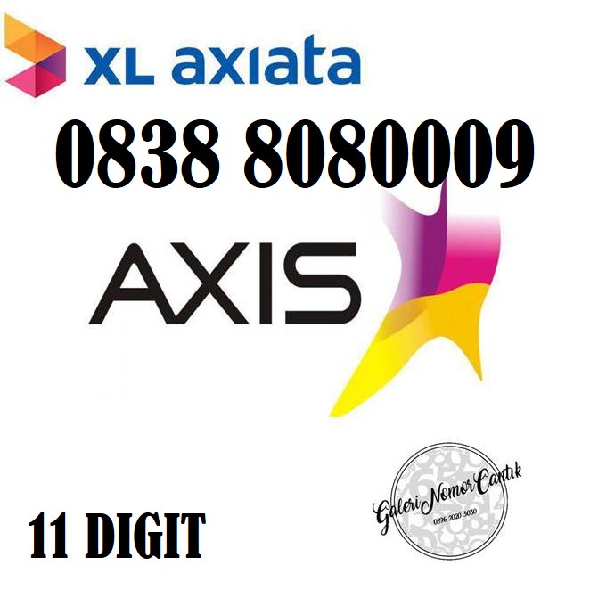 Kartu Perdana Nomer cantik AXIS AXIATA 4G READY RAPIH 11 DIGIT 0065