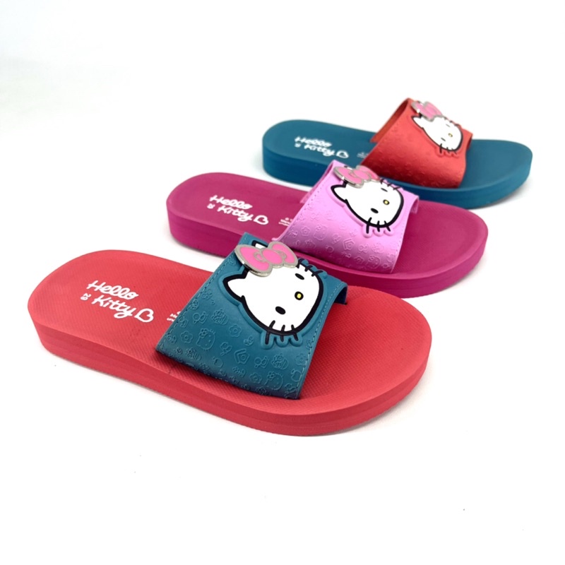 Sandal Slop / Sandal Slide Anak Perempuan ANDO HELLO KITTY HK 301 AK (28-32)