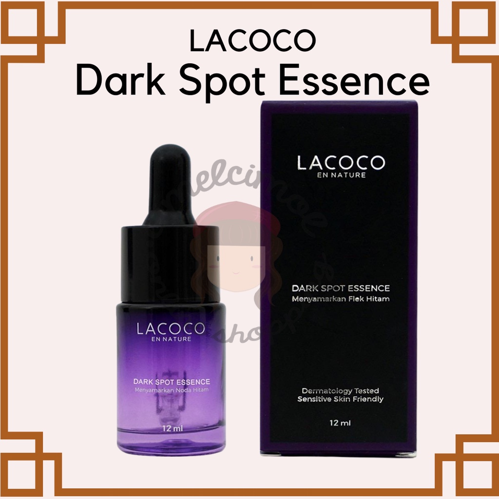 [PROMO SPESIAL] BPOM LACOCO DARK SPOT ESSENCE 12ml Anti Flek Hitam Penghilang Noda Hitam Wajah ORI