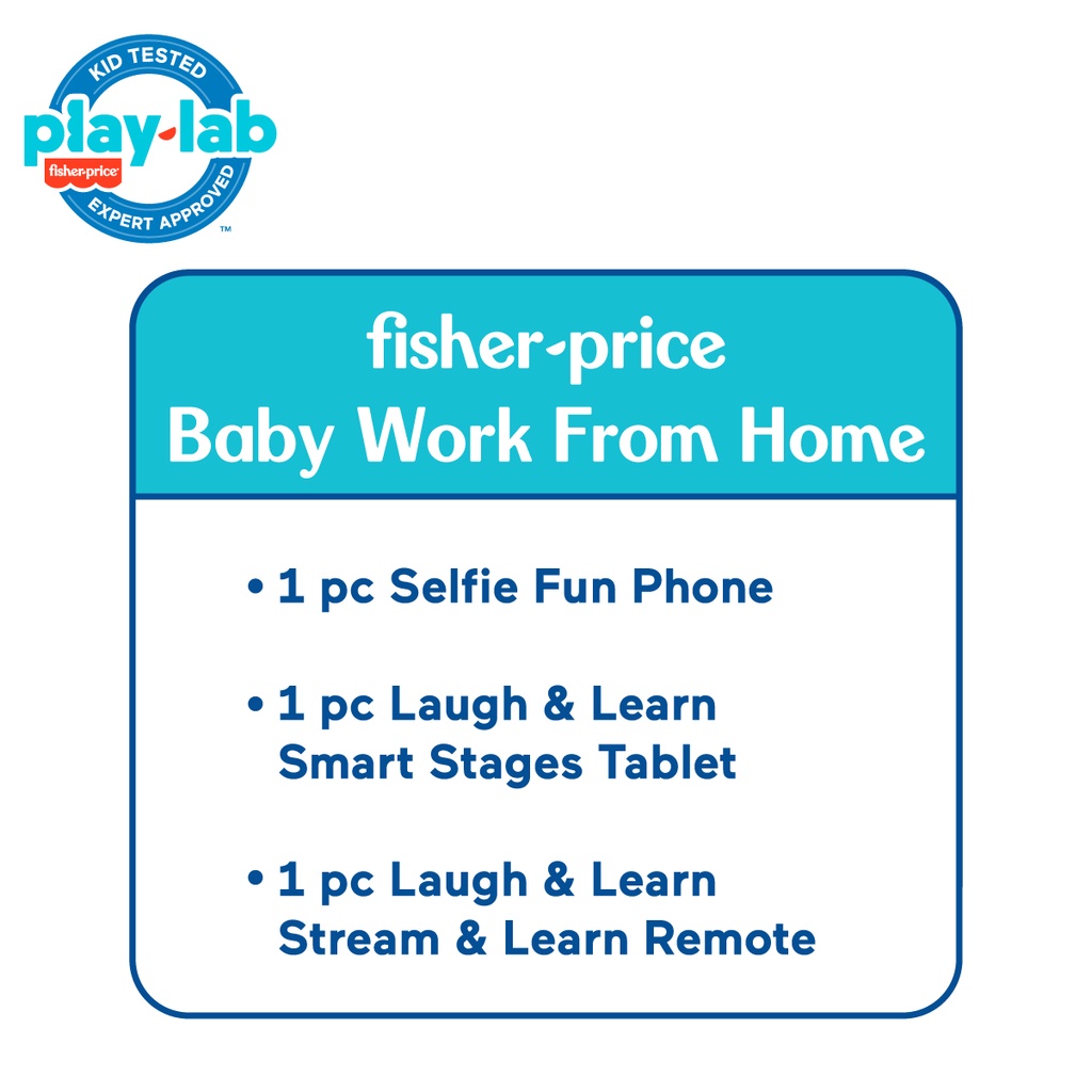 Fisher Price Baby Work From Home - Mainan Edukasi Bayi / Hadiah Bayi