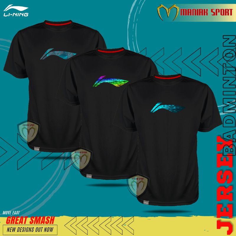 KBLH02 - KAOS BADMINTON BAJU BULUTANGKIS LNG JERSEY PREMIUM SABLON DTF