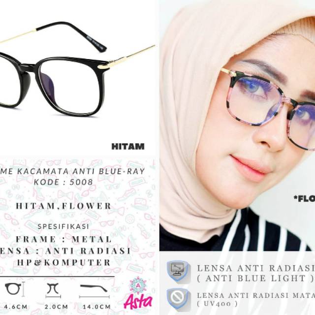 KACAMATA ANTI  BLUE  RAY KODE 5008