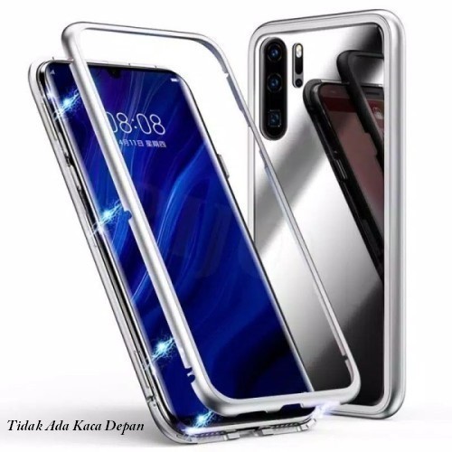 Premium 2in1 Case Magnetic Glass Transparant For Type Samsung A10s/A20s/A21s/A30s/A50s/A50/J4+/J6+