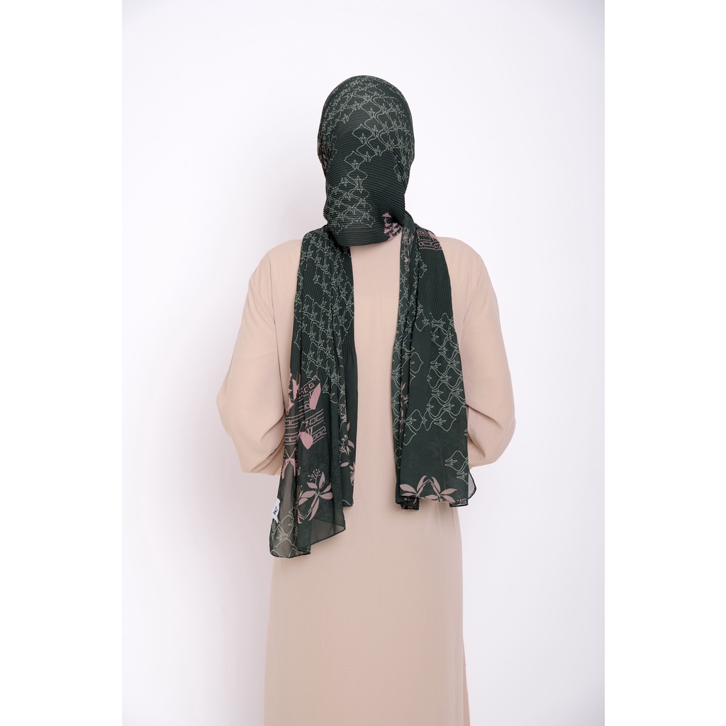 ZM Zaskia Mecca - Bea Shadow Pashmina Plisket  - Jelita Indonesia - Edisi Palembang-3